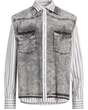 Dolce & Gabbana Light Denim Shirt Cotton - Grey