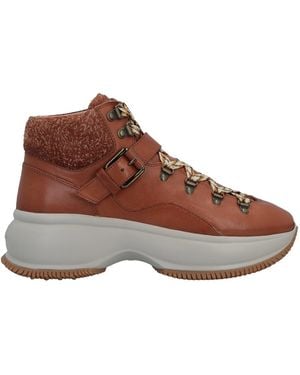 Hogan Ankle Boots - Brown