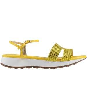 Loriblu Sandals Leather - Yellow