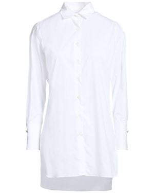 ALEX INGH Shirt Cotton, Elastane - White