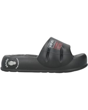 KENZO Sandals Rubber - Black