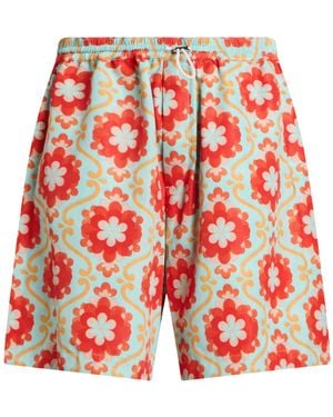 DSquared² Shorts & Bermuda Shorts Polyester - Red