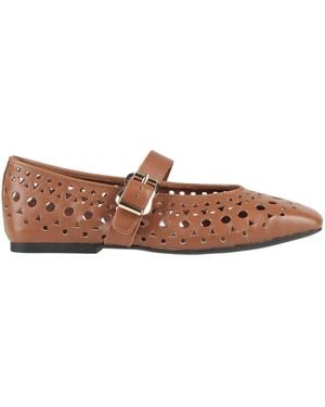 Ash Ballet Flats - Brown