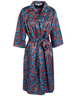 CONNOR & BLAKE Midi Dress Viscose - Blue