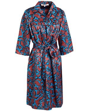 CONNOR & BLAKE Midi Dress Viscose - Blue