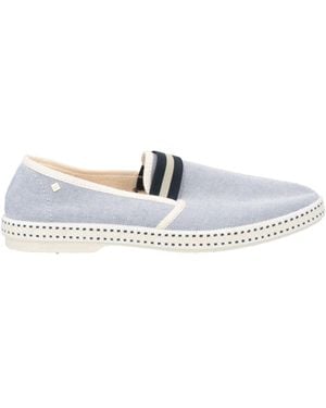Rivieras Loafers Textile Fibers - White