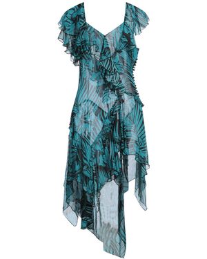 Alexandre Vauthier Mini Dress Silk - Blue