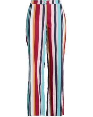 SFIZIO STUDIO Pants Viscose, Polyamide - Red