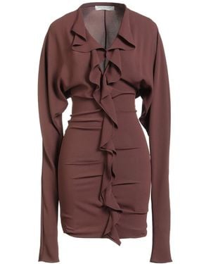 Philosophy Di Lorenzo Serafini Vestito Corto - Marrone