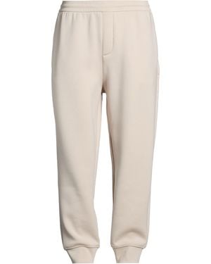 Emporio Armani Cream Trousers Polyester, Lyocell, Cotton, Elastane - Natural