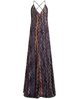 Missoni Maxi-Kleid - Lila