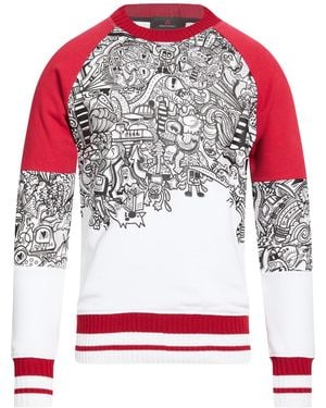 PEUTEREY.PLURALS Sweatshirt Cotton - Red
