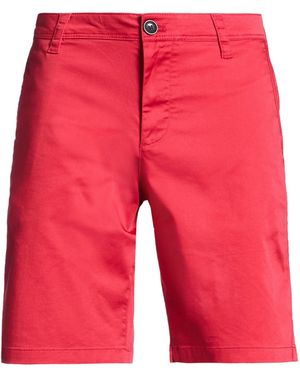 ARMANI EXCHANGE Shorts & Bermuda Shorts - Red