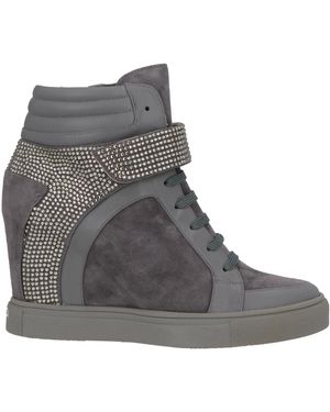 Le Silla Trainers Leather, Textile Fibres - Grey