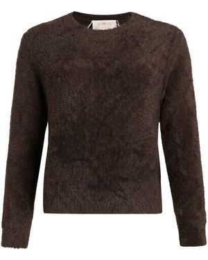 Kaos Taupe Sweater Viscose, Polyester, Polyamide - Black