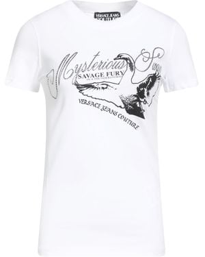 Versace Jeans Couture T-Shirt Cotton, Elastane - White