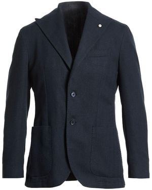 L.B.M. 1911 Midnight Blazer Cotton - Blue
