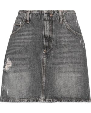 ARMANI EXCHANGE Denim Skirt Cotton - Grey
