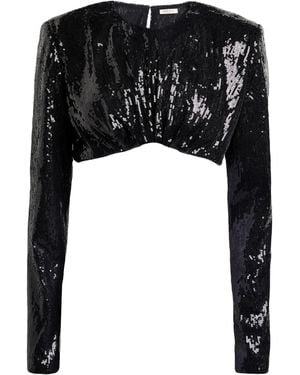 Daniele Carlotta Top Polyester - Black