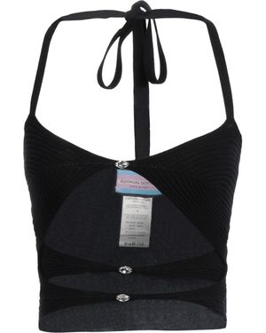 ELEONORA GOTTARDI Top Viscose, Polyester - Black