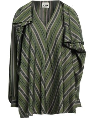 Maison Rabih Kayrouz Top Cupro, Silk, Cotton - Green