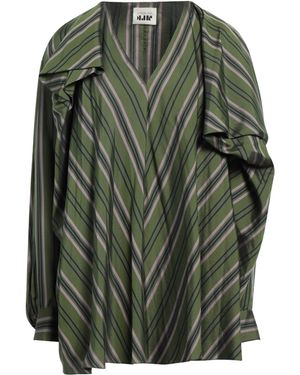 Maison Rabih Kayrouz Top Cupro, Silk, Cotton - Green