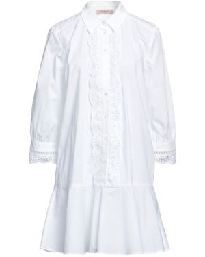 Twinset Mini Dress - White