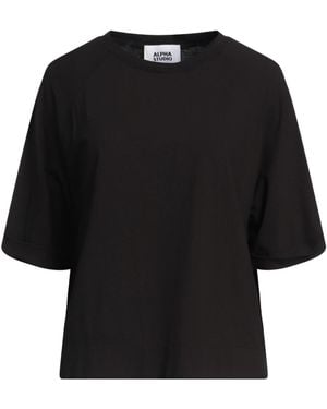 Alpha Studio T-shirt - Black