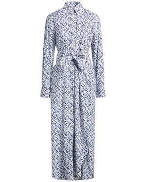 Plan C Maxi Dress Cotton - Blue