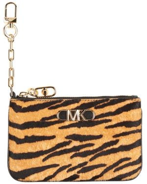 MICHAEL Michael Kors Sand Coin Purse Bovine Leather - Metallic