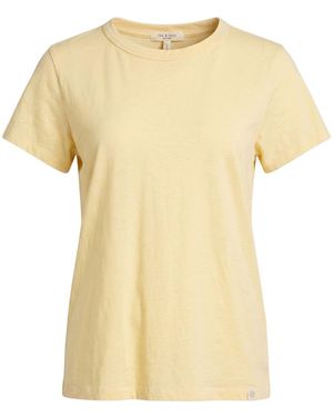Rag & Bone T-Shirt Cotton - Yellow