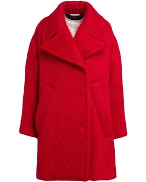 Il Cappottino Manteau Long - Rouge