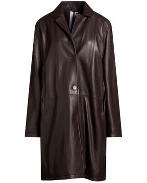 S.w.o.r.d 6.6.44 Overcoat & Trench Coat Leather - Brown