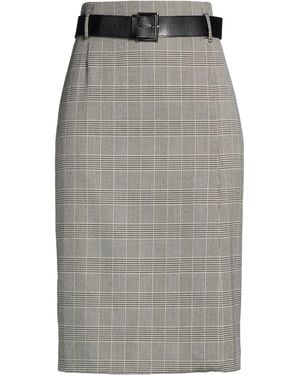 ViCOLO Midi Skirt Polyester, Viscose, Elastane - Gray