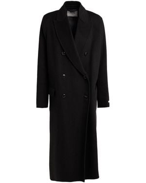 Paltò Coat Wool, Nylon - Black