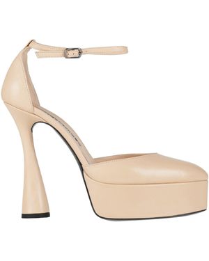 Eddy Daniele Court Shoes - Natural