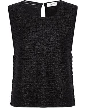 Aviu Top Metallic Polyester, Polyamide - Black