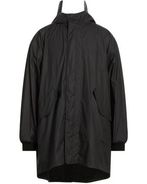 The Row Overcoat & Trench Coat Cotton - Black