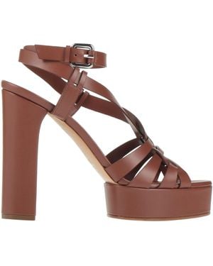 Casadei Sandals Leather - Brown