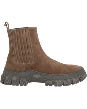 Weekend by Maxmara Taupe Ankle Boots Leather - Brown