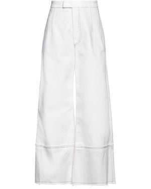 Jejia Trousers Cotton - White