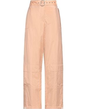 Jil Sander Trousers Polyamide, Silk - Natural