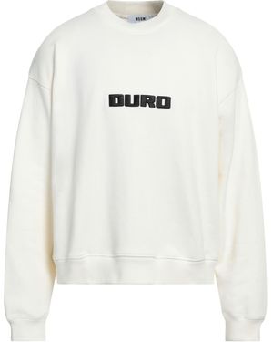 MSGM Felpa - Bianco