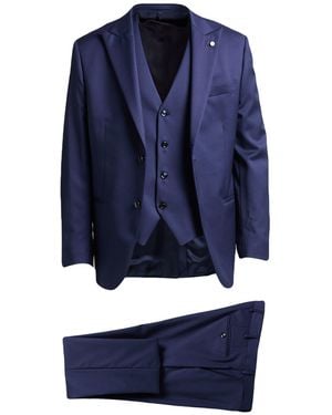 Brando Suit Virgin Wool - Blue