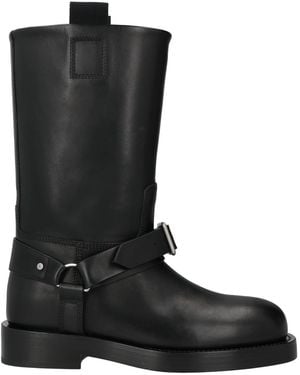 Burberry Boot Leather - Black