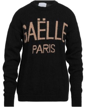 Gaelle Paris Sweater Acrylic, Polyamide, Mohair Wool, Wool - Black