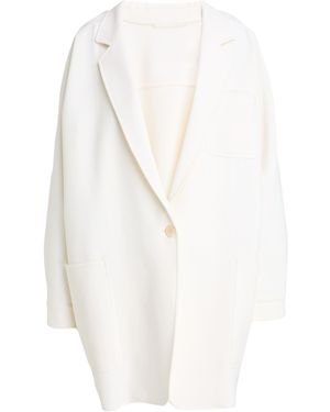 Max Mara Overcoat & Trench Coat - White
