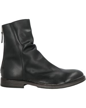Moma Botines de caña alta - Negro
