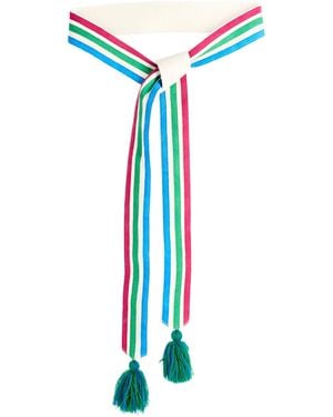 TAIEUR Belt Textile Fibers - Blue