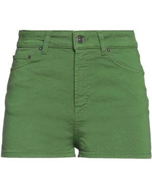 Dondup Denim Shorts Cotton, Elastomultiester, Elastane - Green